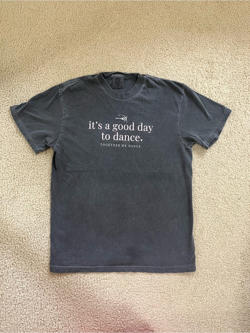 Just for Kix it's a good day to dance Together We Dance T- Shirt - Adult Medium